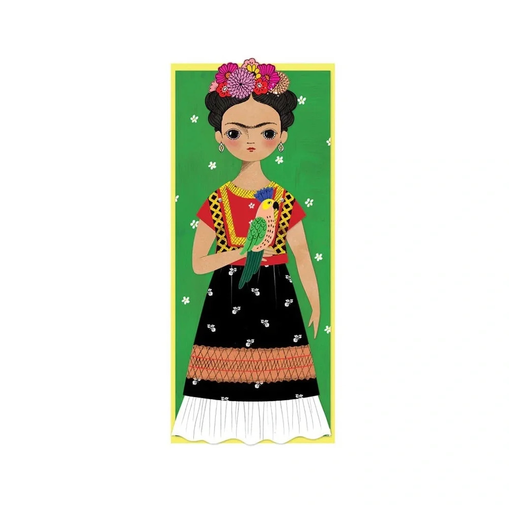 Of Unusual Kind FRIDA
MAILABLE PAPER DOLL Card - Picture 2 of 2